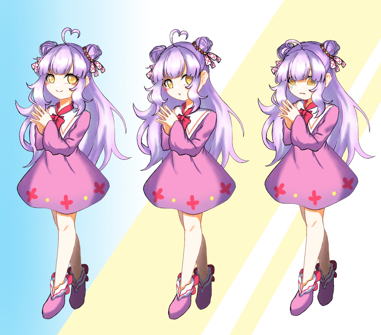 全身立ち絵制作します 思い描くキャラを可愛くかたちに！ イメージ2