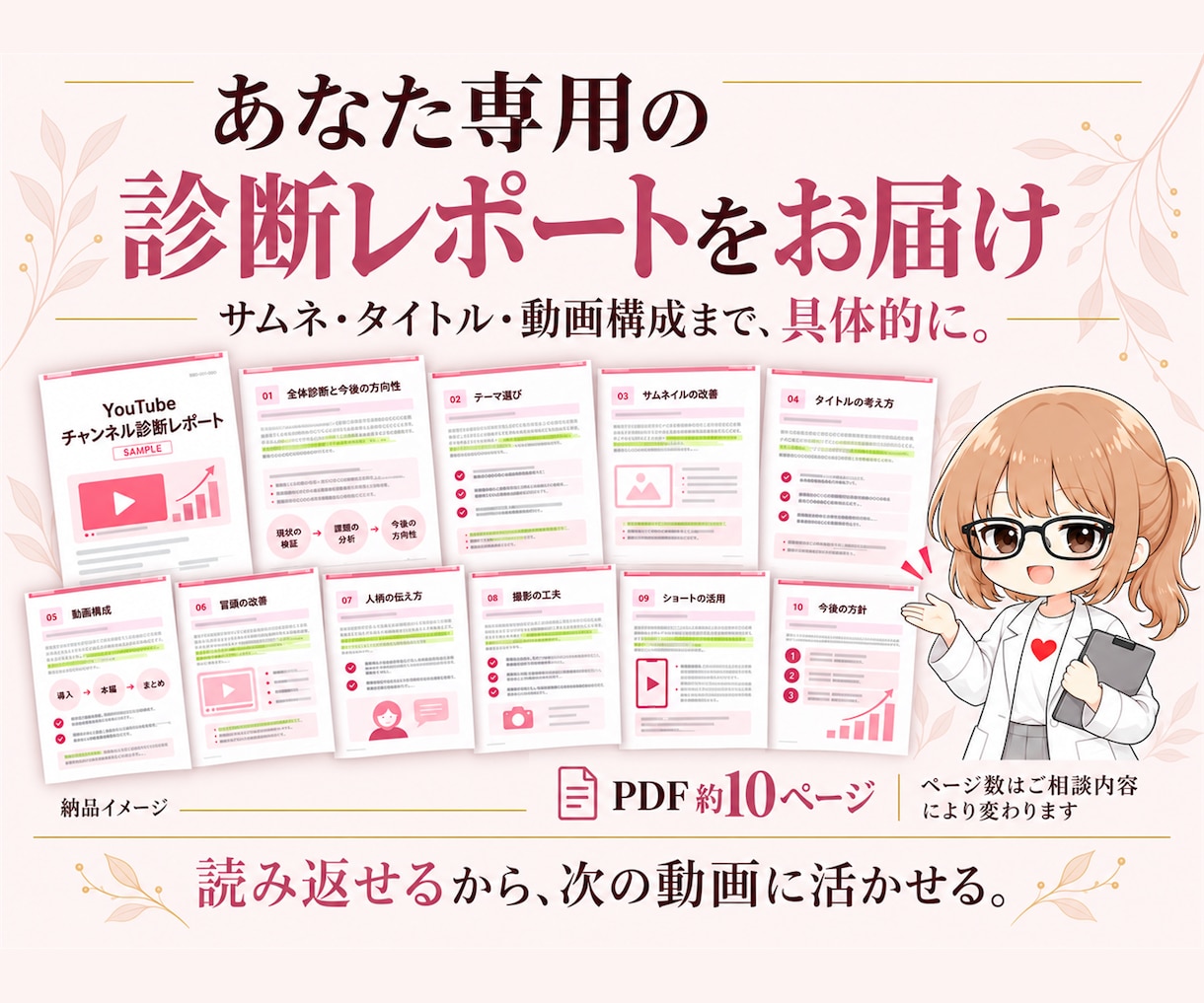 先着3名限定！5ch収益化達成のプロが添削します スクショでOK！銀盾所有プロがYouTubeの課題を徹底分析 イメージ3