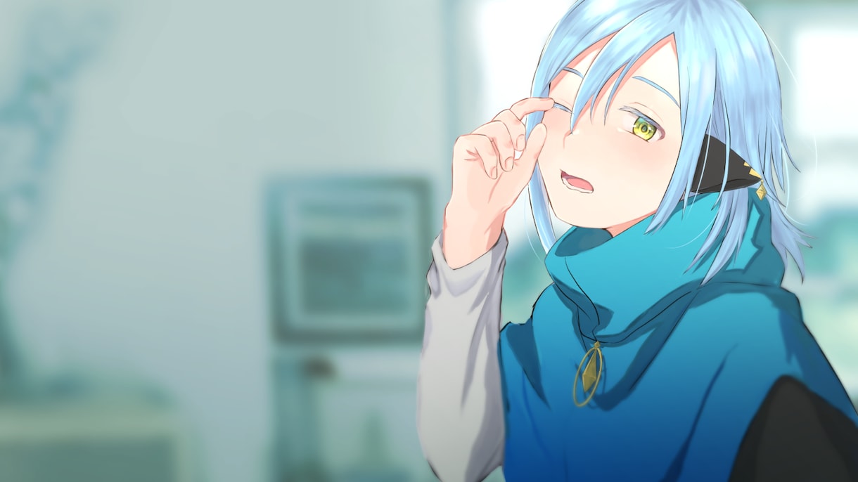 Twitterで挨拶等に使えるイラスト描きます VtuberやVライバーさんにオススメです。 イメージ1