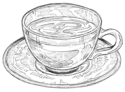 繊細で美しい小物の線画イラストを作成します 食べ物・花・小物のご依頼承ります。 イメージ2