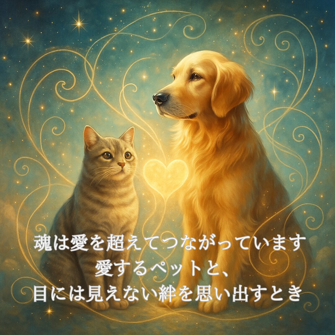 魂の対話でペットロスの深い悲しみを癒やします 天国の愛する家族と繋がり、傷ついたあなたの心を救う魂のケア イメージ1