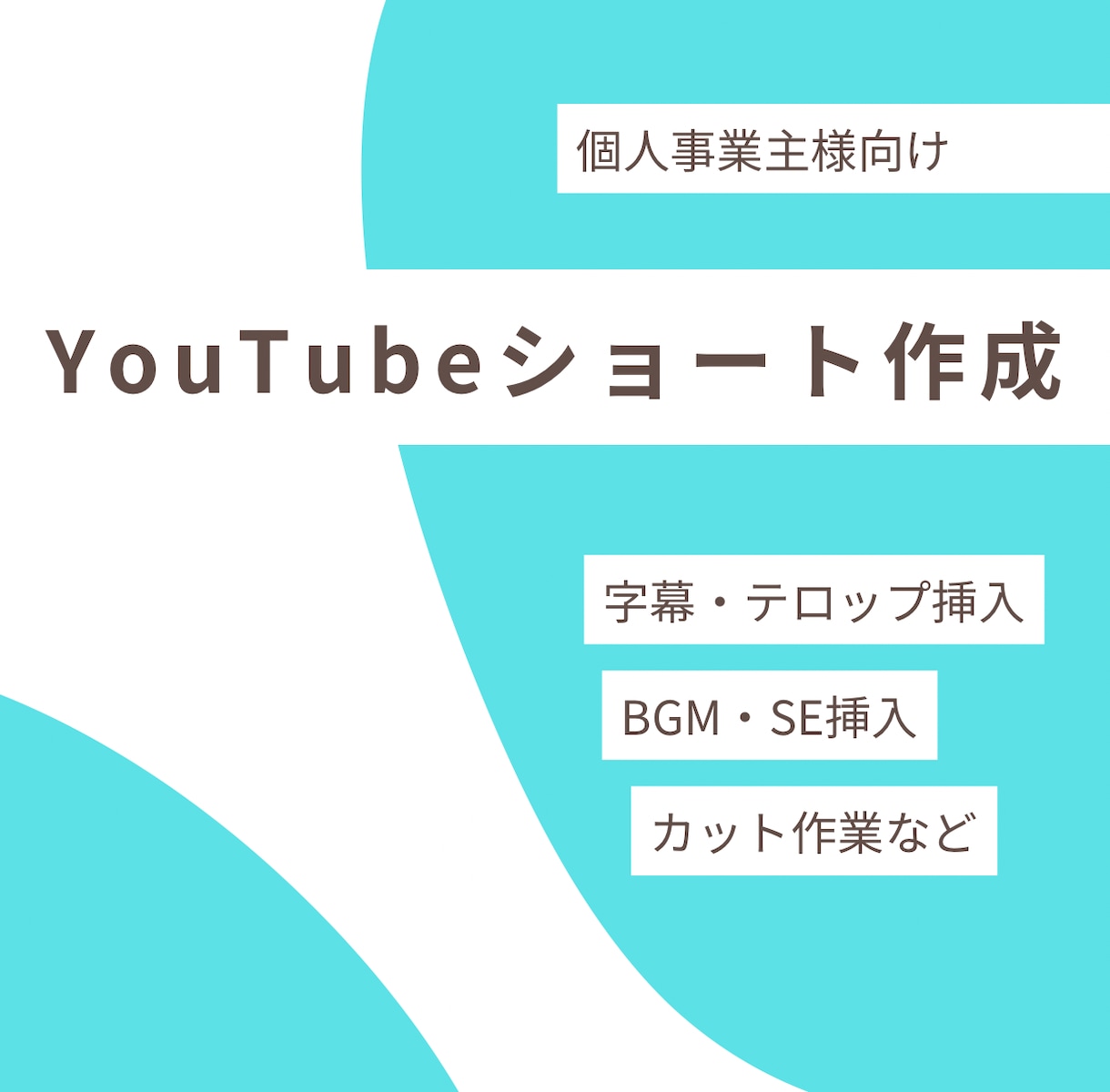 YouTubeショートの簡単な動画編集受付けます 短い動画編集をさせて頂きます。 イメージ1