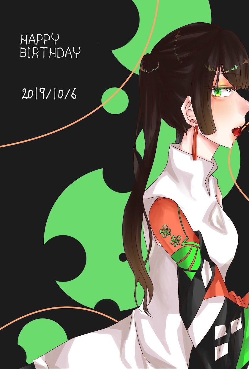 キラキラのお絵描きで注目させます 高彩度中明度の絵で歌ってみたや同人誌の表紙で注目度UP イメージ9