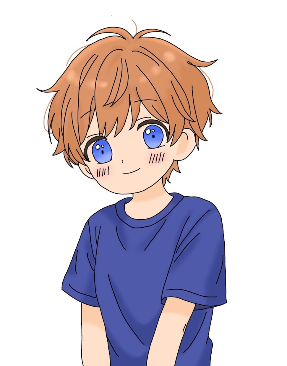 写真不要！特徴をお聞きしてミニキャラを描きます お写真なしOK！髪型や服装の特徴から可愛いアイコン描きます イメージ3