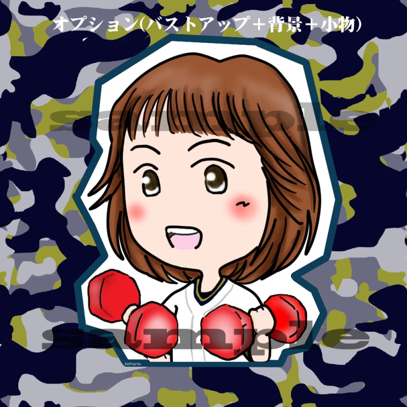 SNS似顔絵アイコン描きます X,instagram,YouTube,などに！ イメージ4
