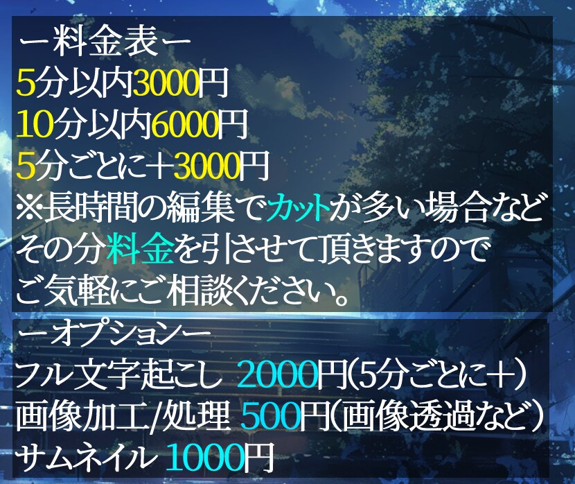 ゲーム実況や切り抜きが得意です！動画編集します ご相談等お気楽にご連絡ください！ イメージ3