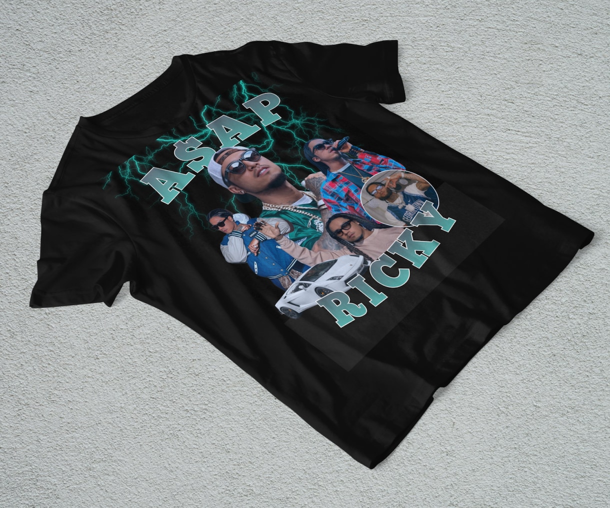 オリジナルのラップTのデザインを作成いたします あなただけのオリジナル・ラップTシャツ、デザインします！ イメージ1