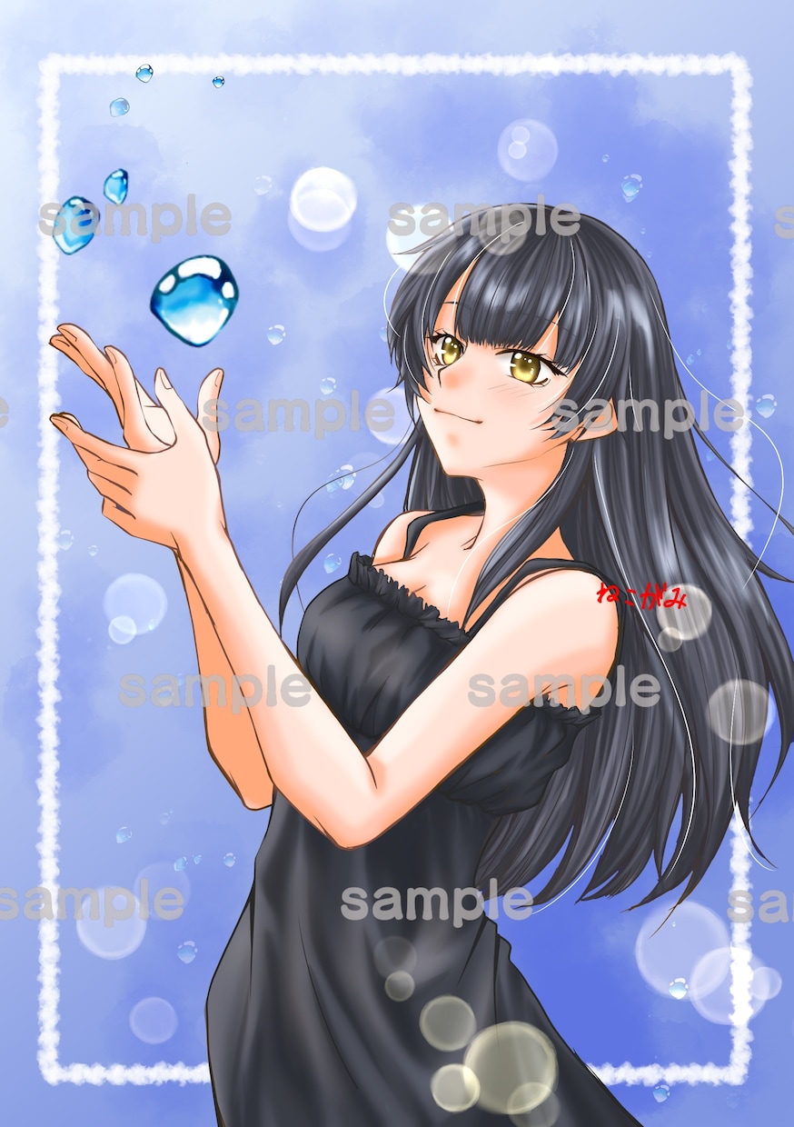 優しくて元気の出るイラスト描きます SNSで使えるキラキラして可愛いアイコンやイラスト描きます！ イメージ3