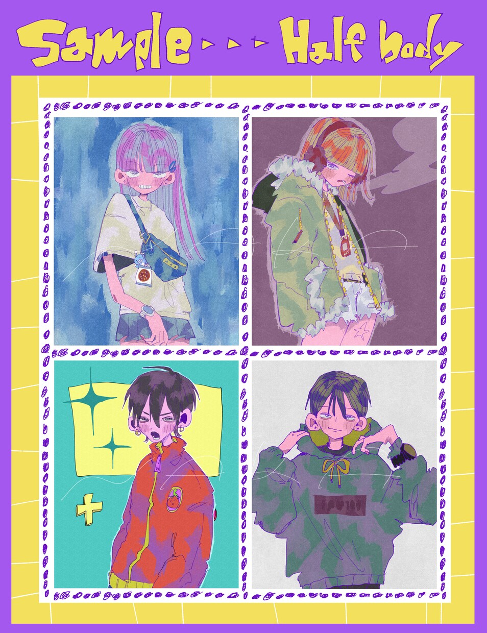 ゆるくてポップ！なかわいいイラストお描きします アイコン、サムネ、グッズ 等 ゆるかわいいならお任せください イメージ5