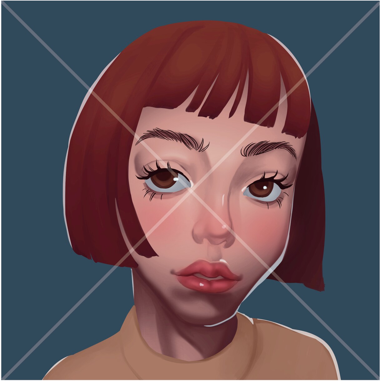 似顔絵を制作します ご要望のイメージに合わせてお描きします！ イメージ1