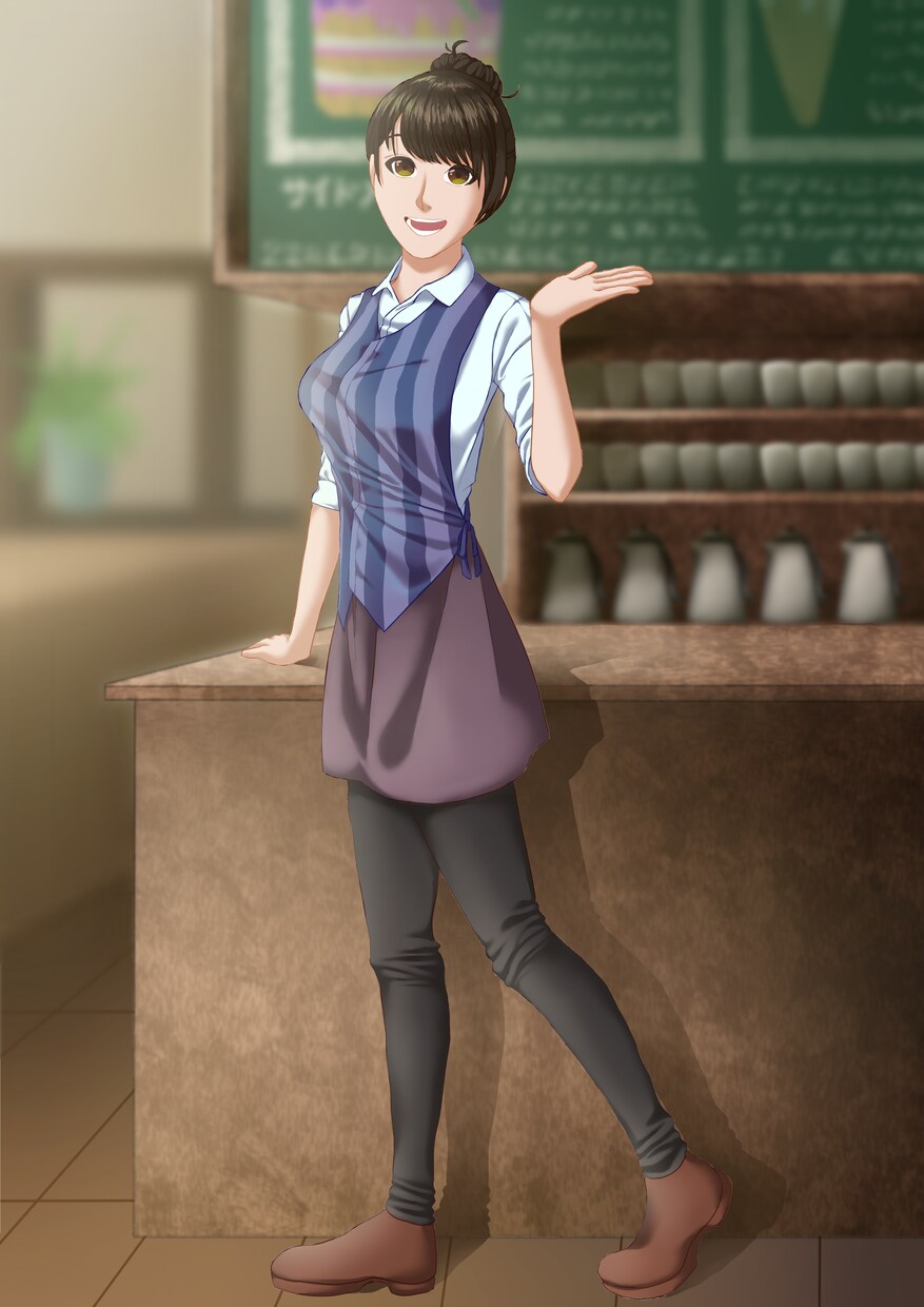 キャラクターイラスト描きます キャラクターの立ち絵や背景付きイラストも大歓迎！ イメージ5