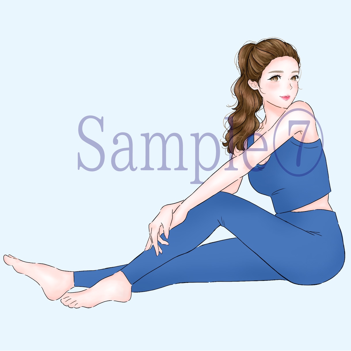 透明感あふれる°˖✧優しい雰囲気のイラスト描きます 魅力的なアイコン/イラストを求めていらっしゃる方へ イメージ8