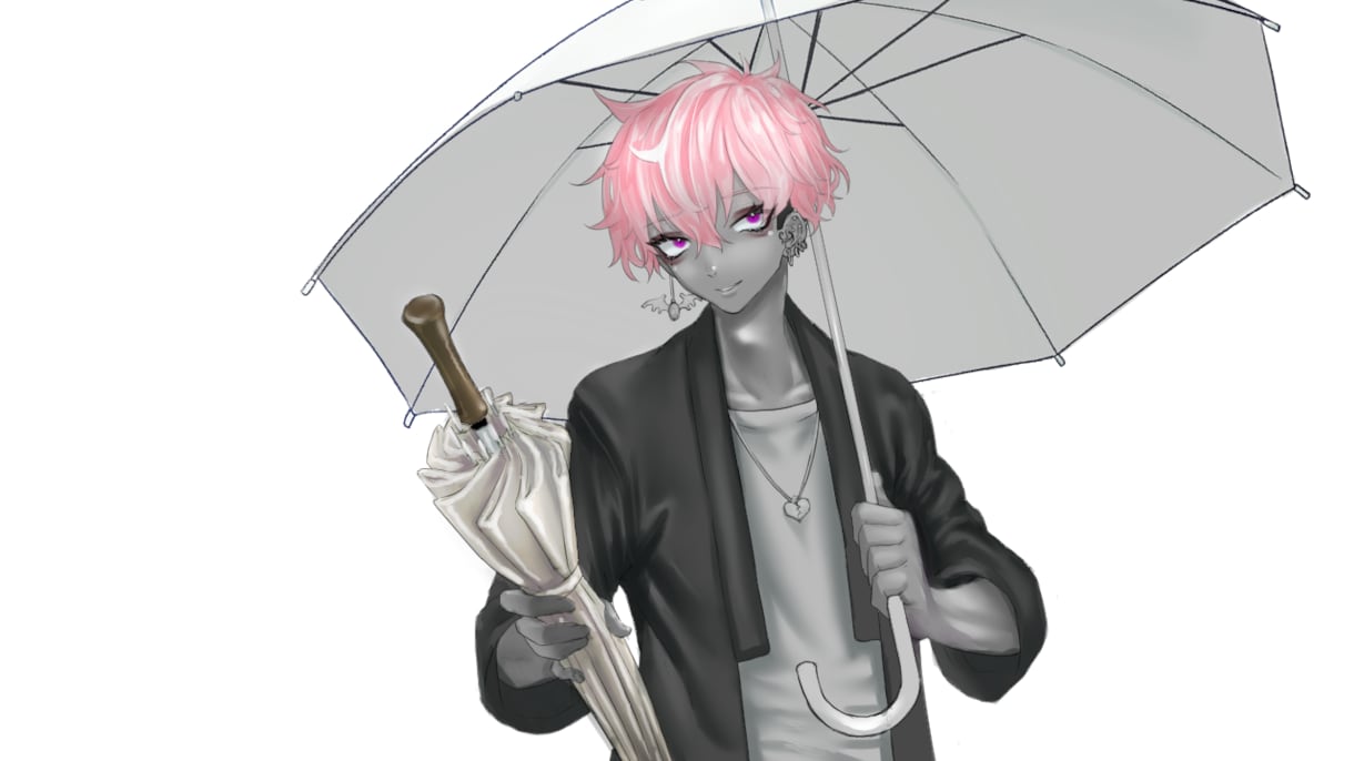 こだわりのキャラクターイラストを描きます かわいい女性キャラもかっこいい男性キャラも幅広く制作します イメージ6
