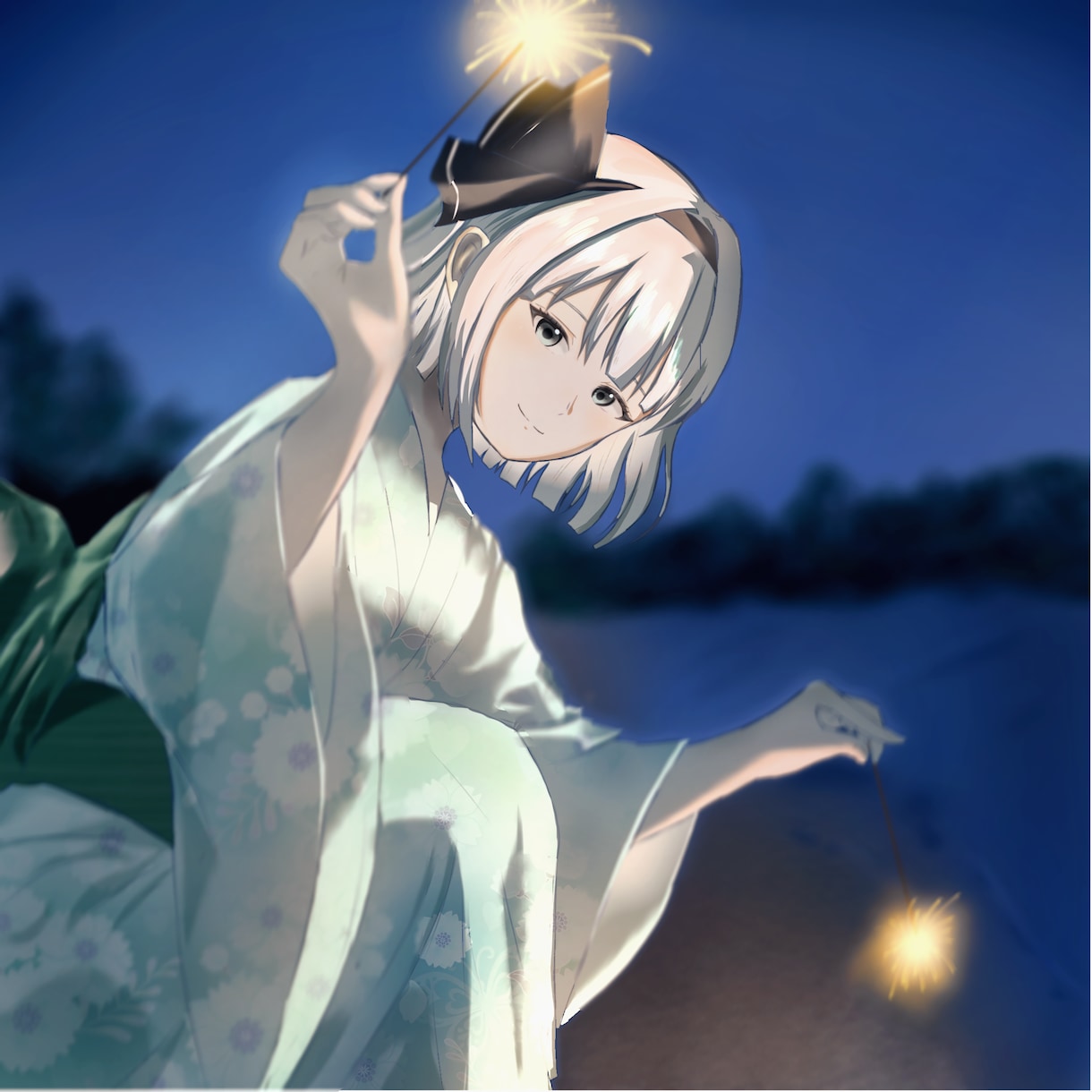 透明感〜ダークなイラストを制作します 光と影で物語が伝わる1枚絵に￤小説・MV・ゲーム・アイコン等 イメージ5