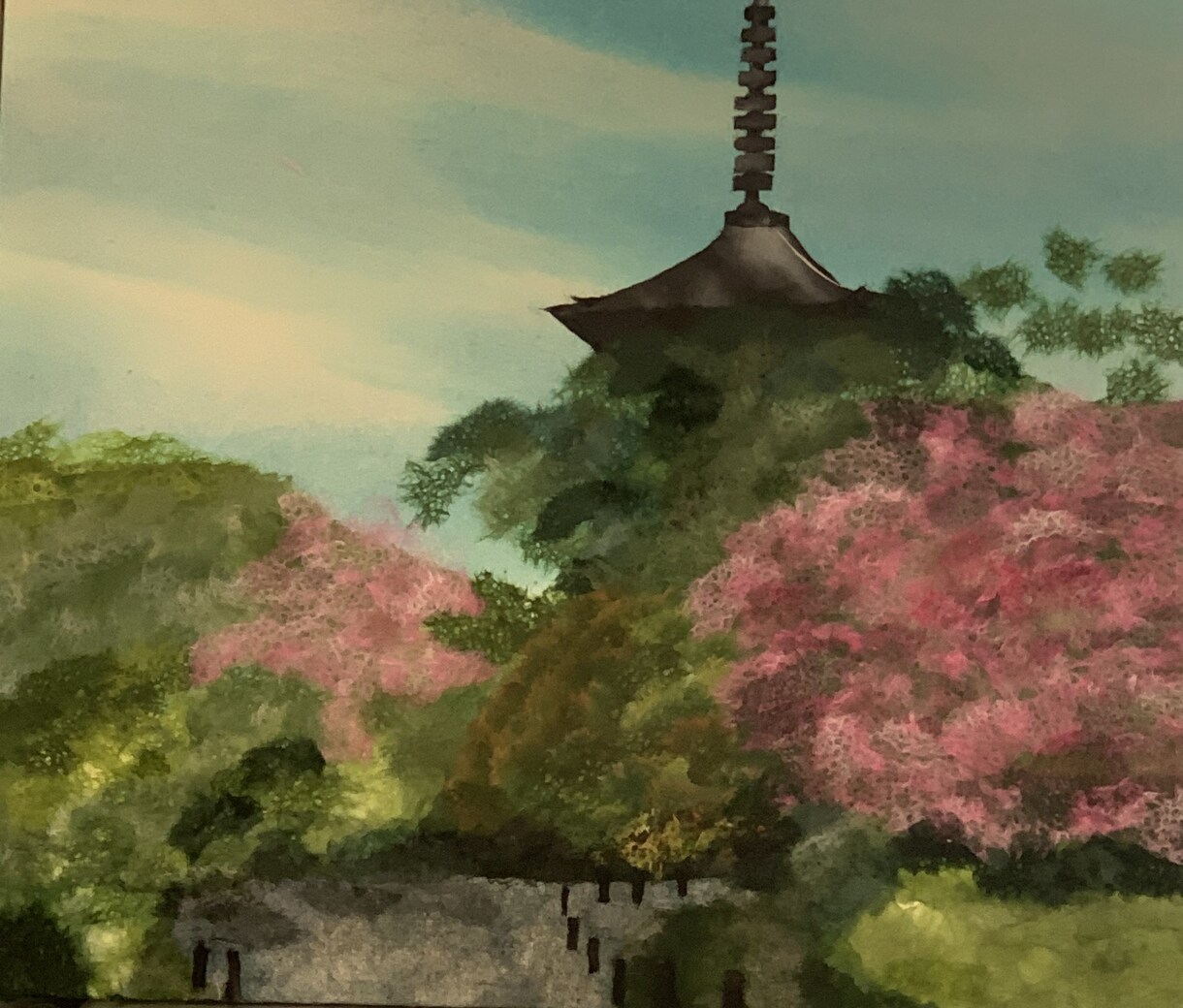 和紙ちぎり絵を創作します 和紙ちぎり絵で描く日本の四季を イメージ4