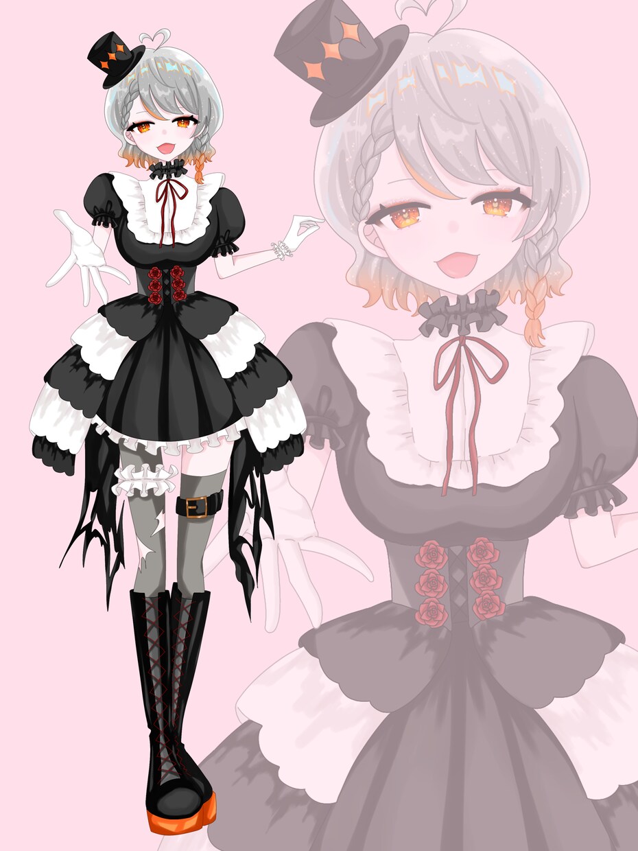 立ち絵を作成いたします Vtuber様のお手伝いをさせていただきます！ イメージ3