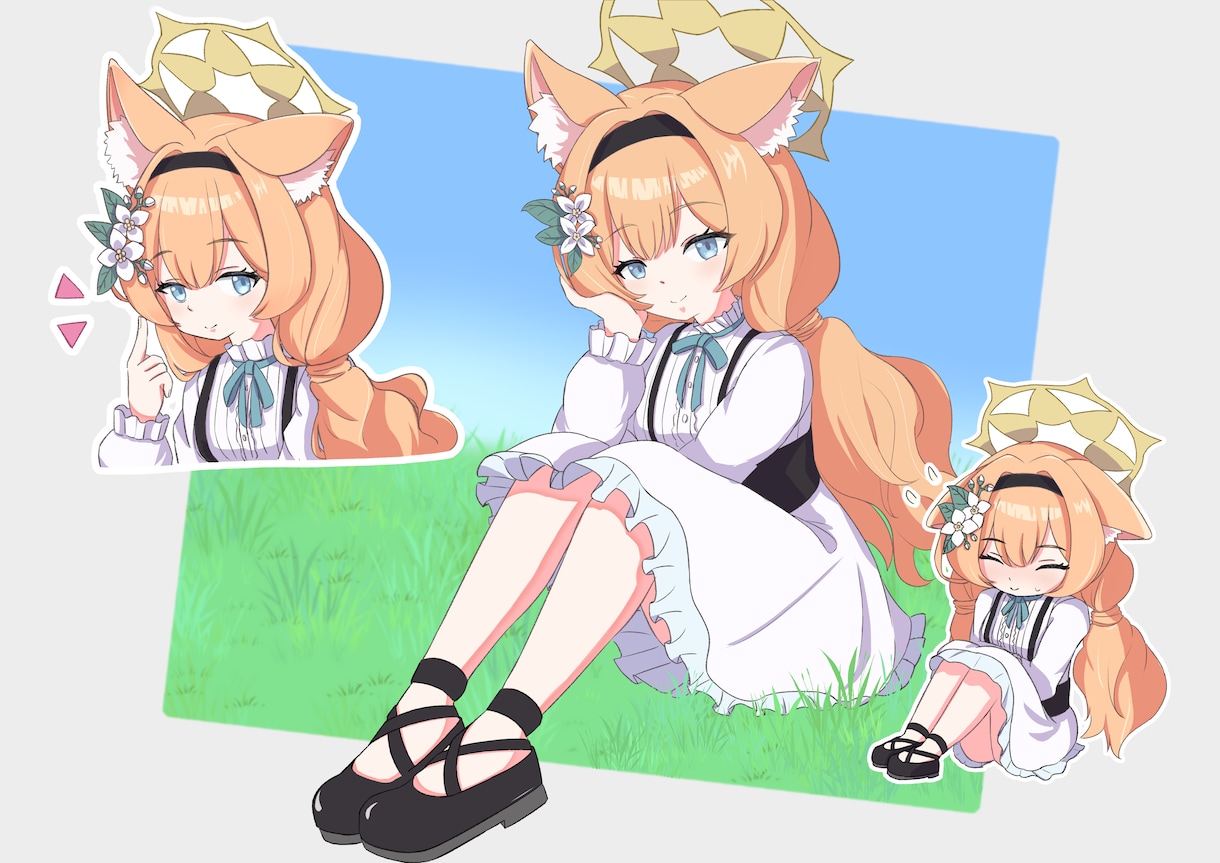 可愛い女の子キャラクター可愛く描きます あなたの気に入る１枚を制作します！ イメージ6
