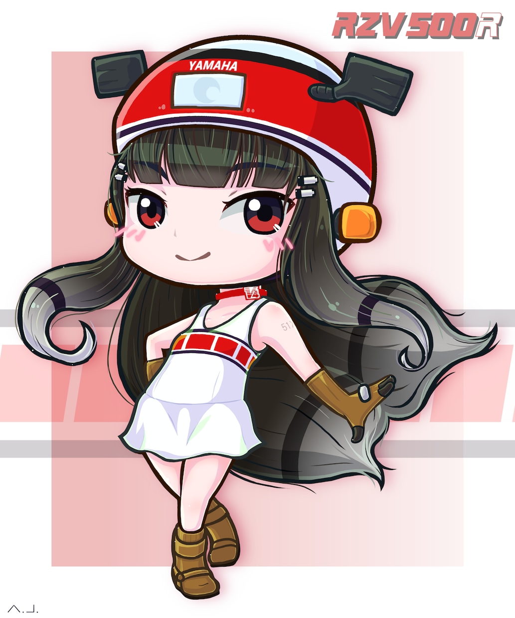 かわいい系キャラクターを作成します アニメ調でかわいさと共にわかりさすさのあるデザイン！ イメージ2