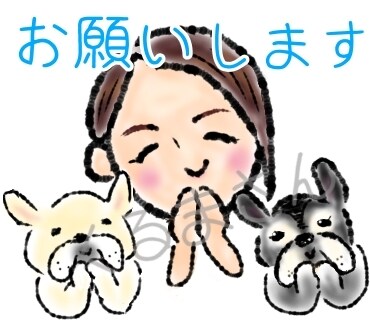 ペット&飼い主様似顔絵LINEスタンプ作ります 愛するペットのイラストスタンプでかわいさを自慢できちゃう♡ イメージ5