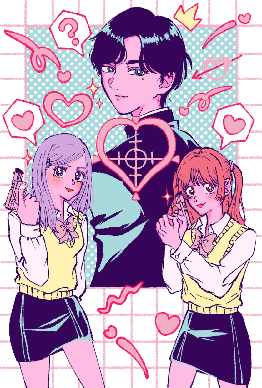 可愛い女の子のイラストを描きます ピンクと紫を基調とした女の子のイラストが得意です！ イメージ5