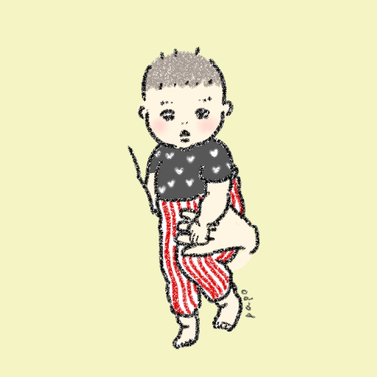 フルカラー◎お子さまイラスト描きます 贈り物やSNSに！お子さまの個性を特別なイラストに残します イメージ2