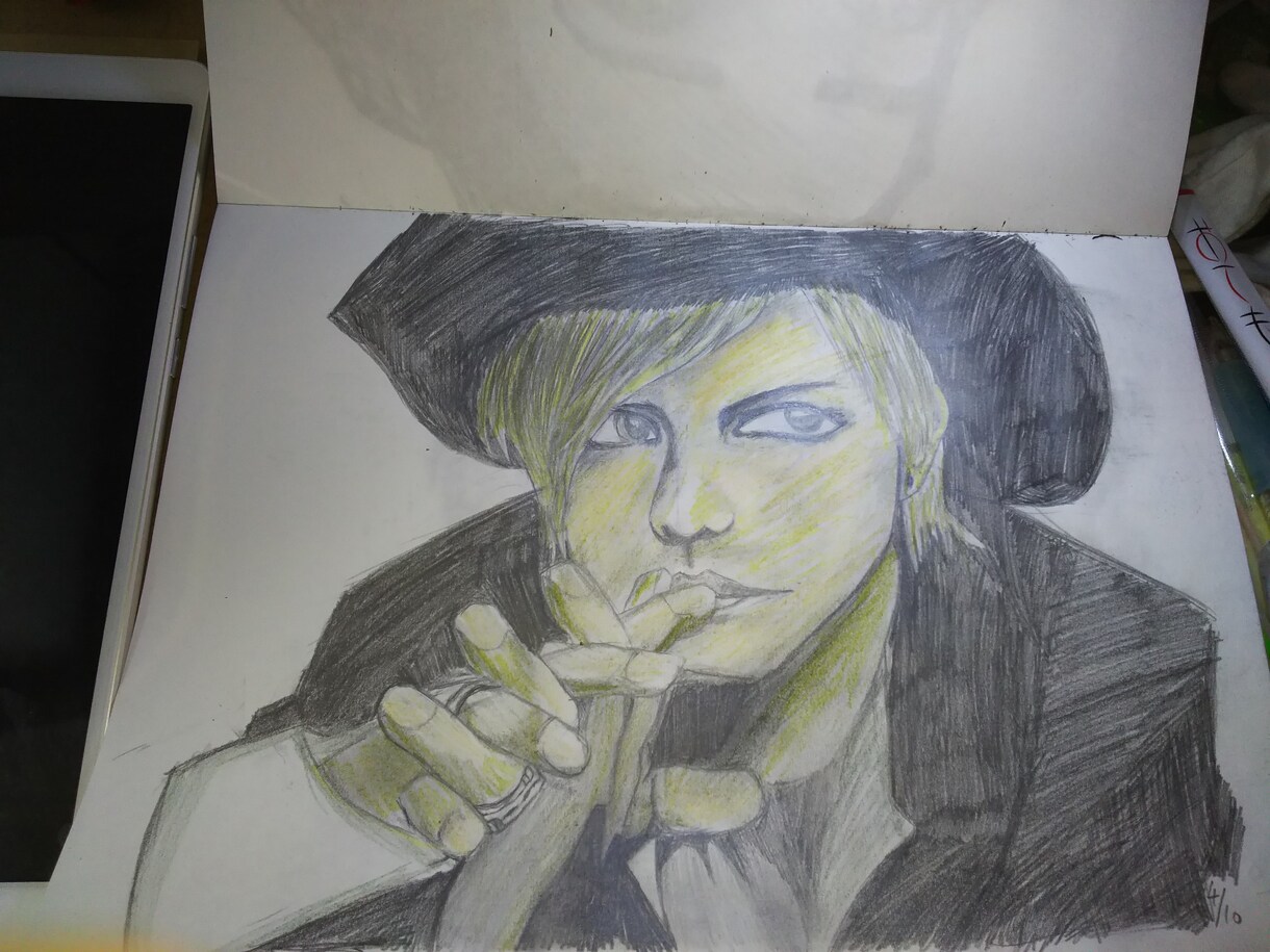 サンプルのような似顔絵描きます 一般から有名人の写真の似顔絵描きます。 イメージ1