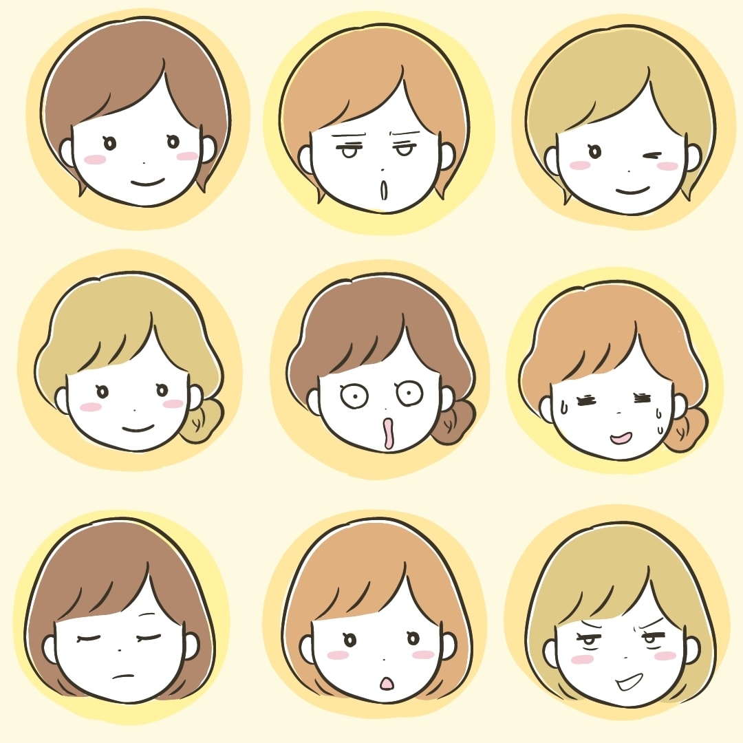 やさしく親しみやすいブログアイコン描きます 相手に受け入られやすい！あたたかいカラーとゆるさ イメージ6