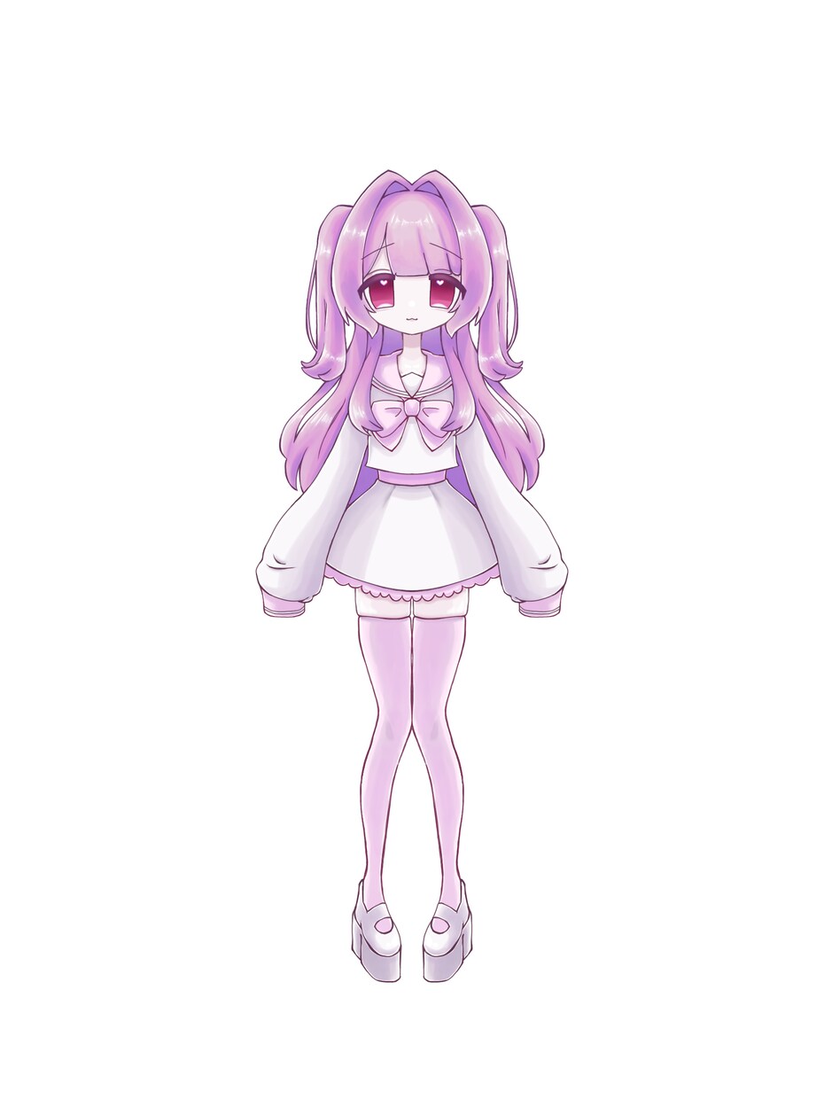 IRIAM用の立ち絵描きます キャラクターデザインから完成まで全てやります イメージ2