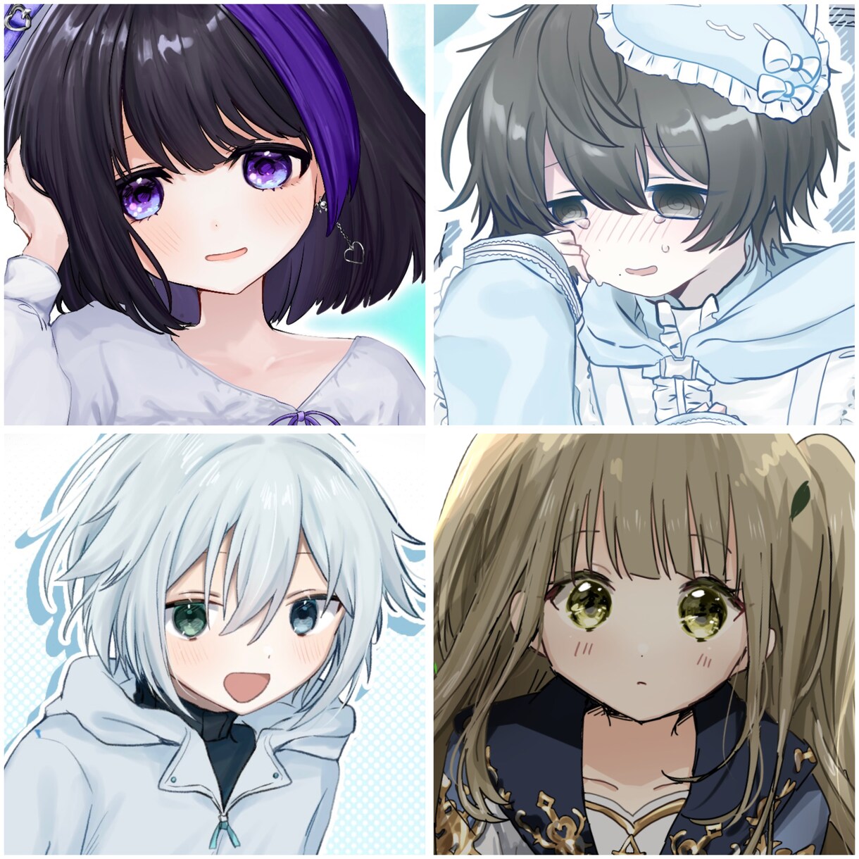 萌えかわいい！アイコンお描きします 肩上〜バストアップのイラスト制作 イメージ6