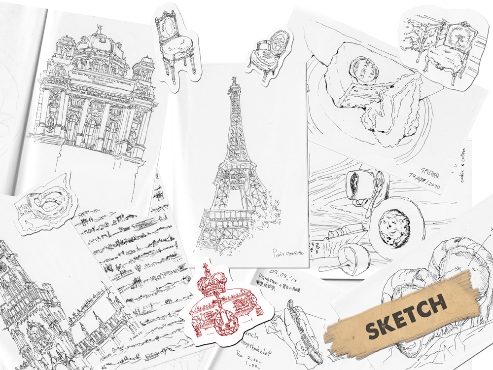 ペン画：建物や風景を手描きのイラストにします 個人利用や商用にも！ポスターや名刺、サイトにワンポイントを イメージ3