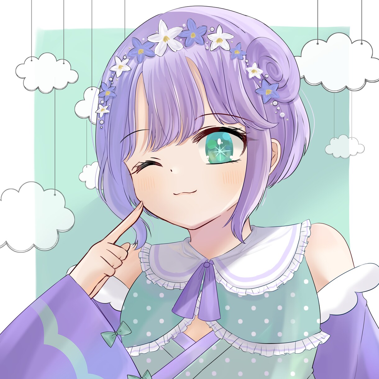 商用利用〇！ふわっと可愛いイラスト描きます アイコンから１枚絵！お気軽にご相談ください！ イメージ3