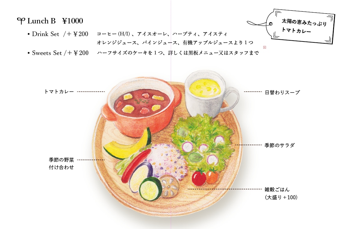 水彩と色鉛筆の優しい絵でメニュー・ＰＯＰを作ります 飲食店のメニューやPOP、フライヤーなどお手伝いします!! イメージ3