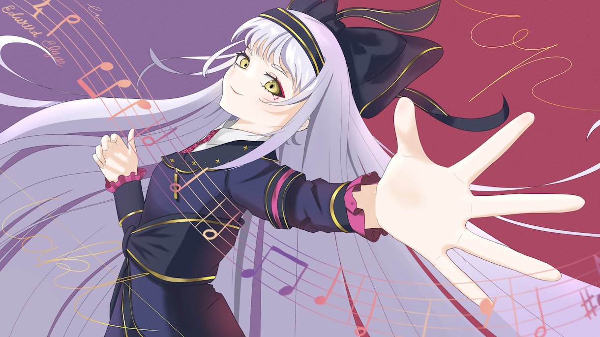女の子の(版権&オリジナル)イラストを描きます 少女系のイラストが得意です！かっこいいから可愛いまで！ イメージ2