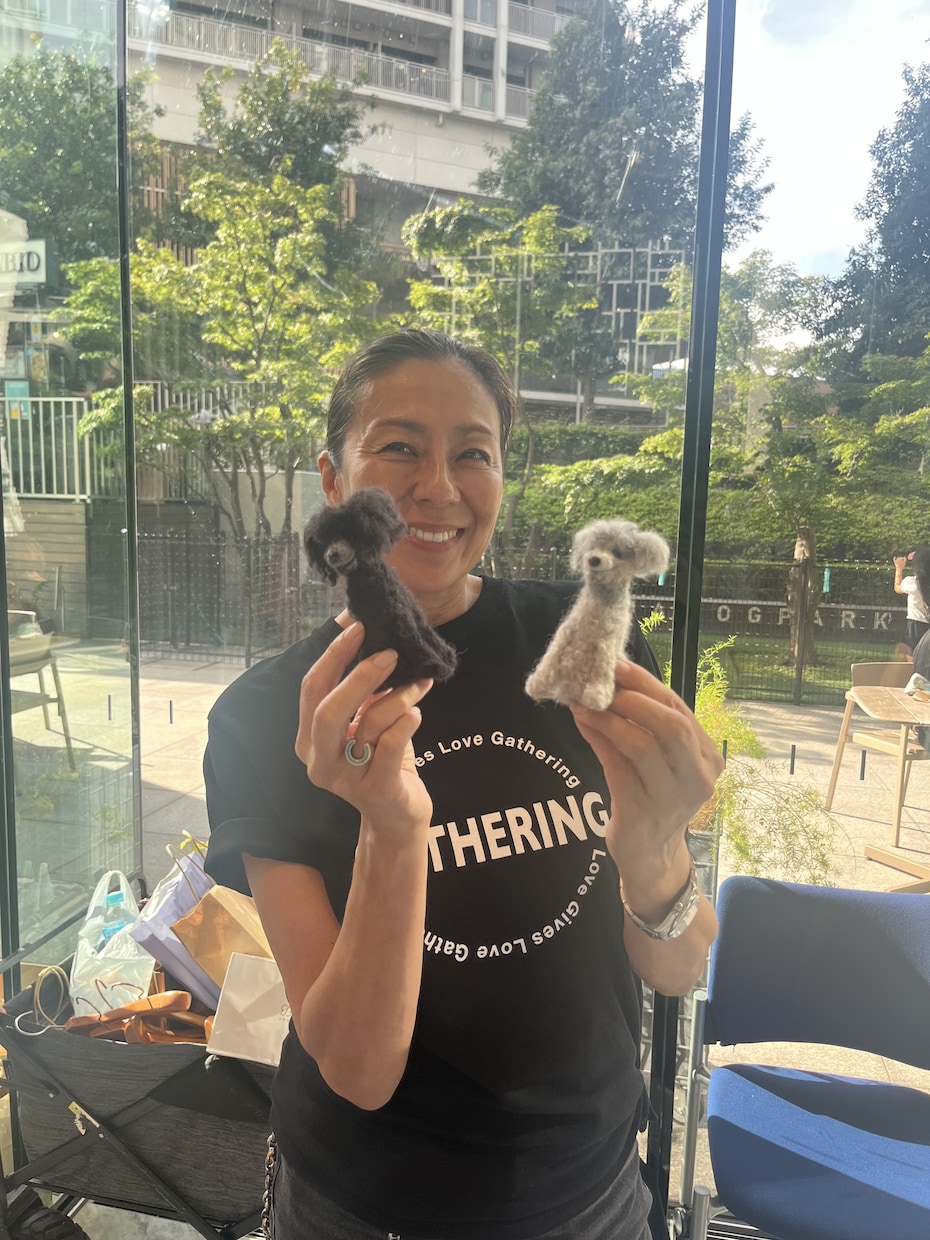 羊毛フェルトで手乗りペットちゃんをお作りします 羊毛在庫の確認の為、ご購入前にお問い合わせ下さいませ。 イメージ1