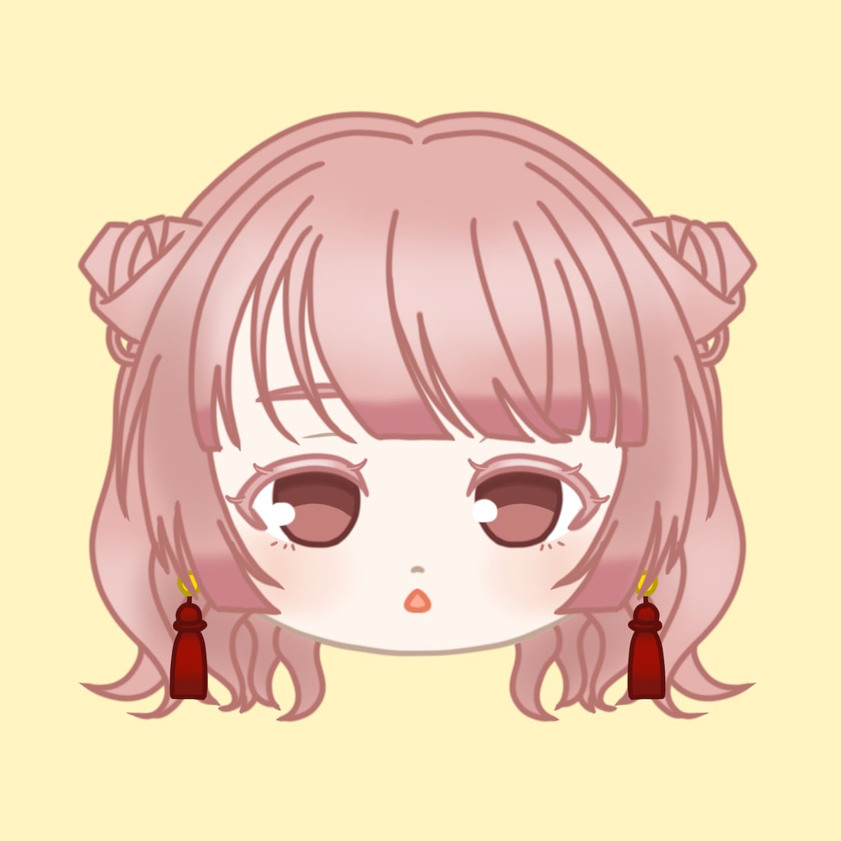 ゆるふわなミニキャラの顔を描きます 癒されるミニキャラ、アイコンやサムネにいかがですか？♡ イメージ2