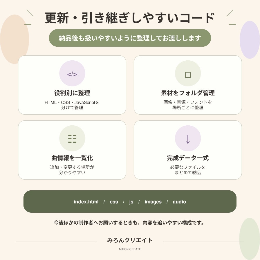 クリエイター向けオリジナルWebサイトを制作します あなたの活動や世界観が伝わるWebサイトを一緒に形にします！ イメージ5