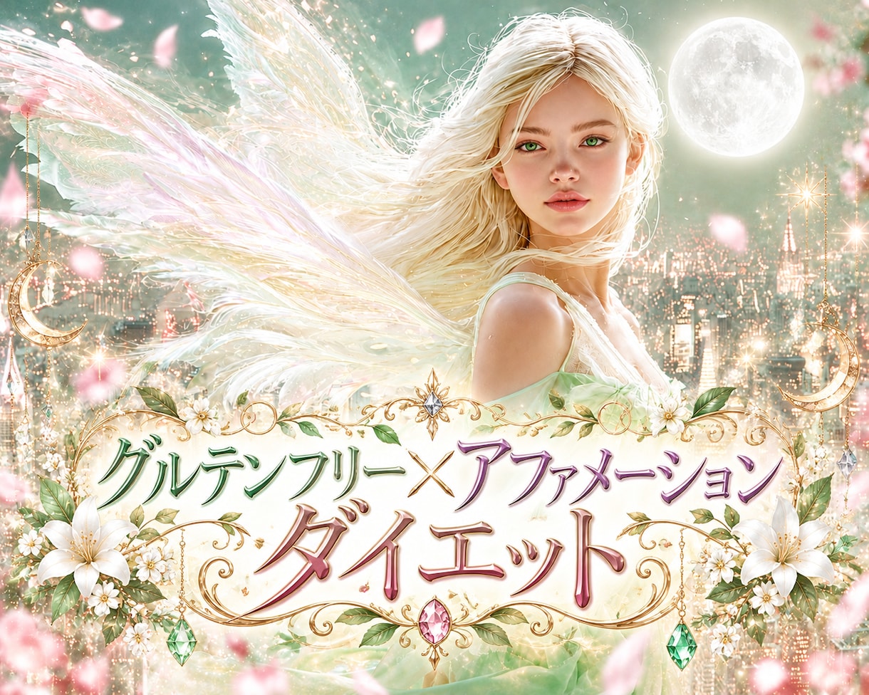 食べたい♡でも変わりたい！を叶えます グルテンフリー＆アファメーションダイエット♥ イメージ1