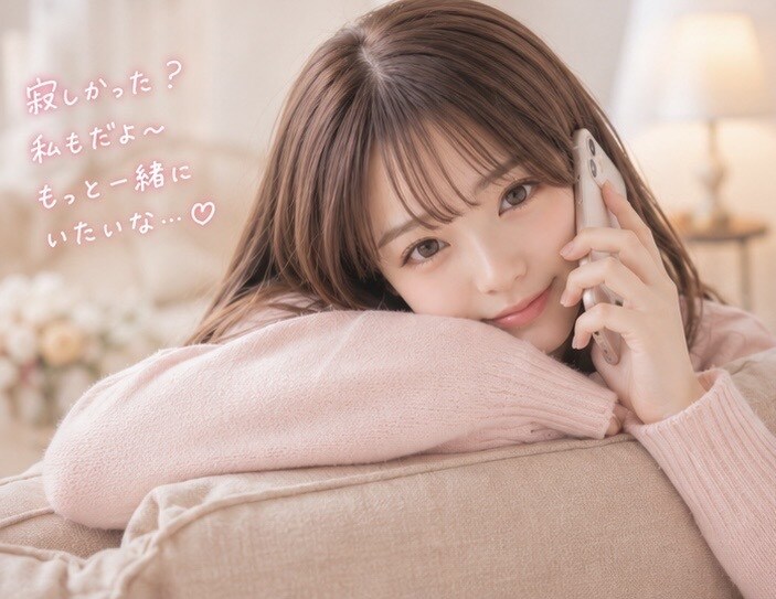 今すぐ❤︎恋人みたいに甘く寄り添います 男性限定❤︎可愛い声に癒されたいあなたとのデート通話❤︎ イメージ5