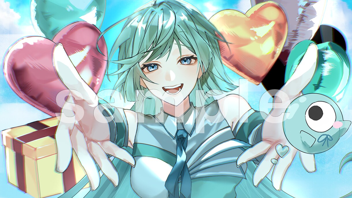 1枚絵お求めの方お描きします 透明感のあるイラストを描いています！ イメージ2