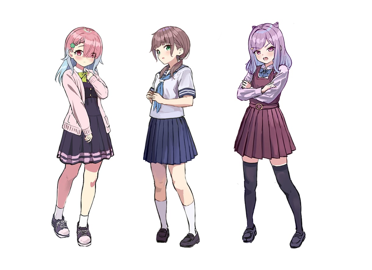 立ち絵を描きます 可愛い女の子を描くのが得意です。 イメージ5