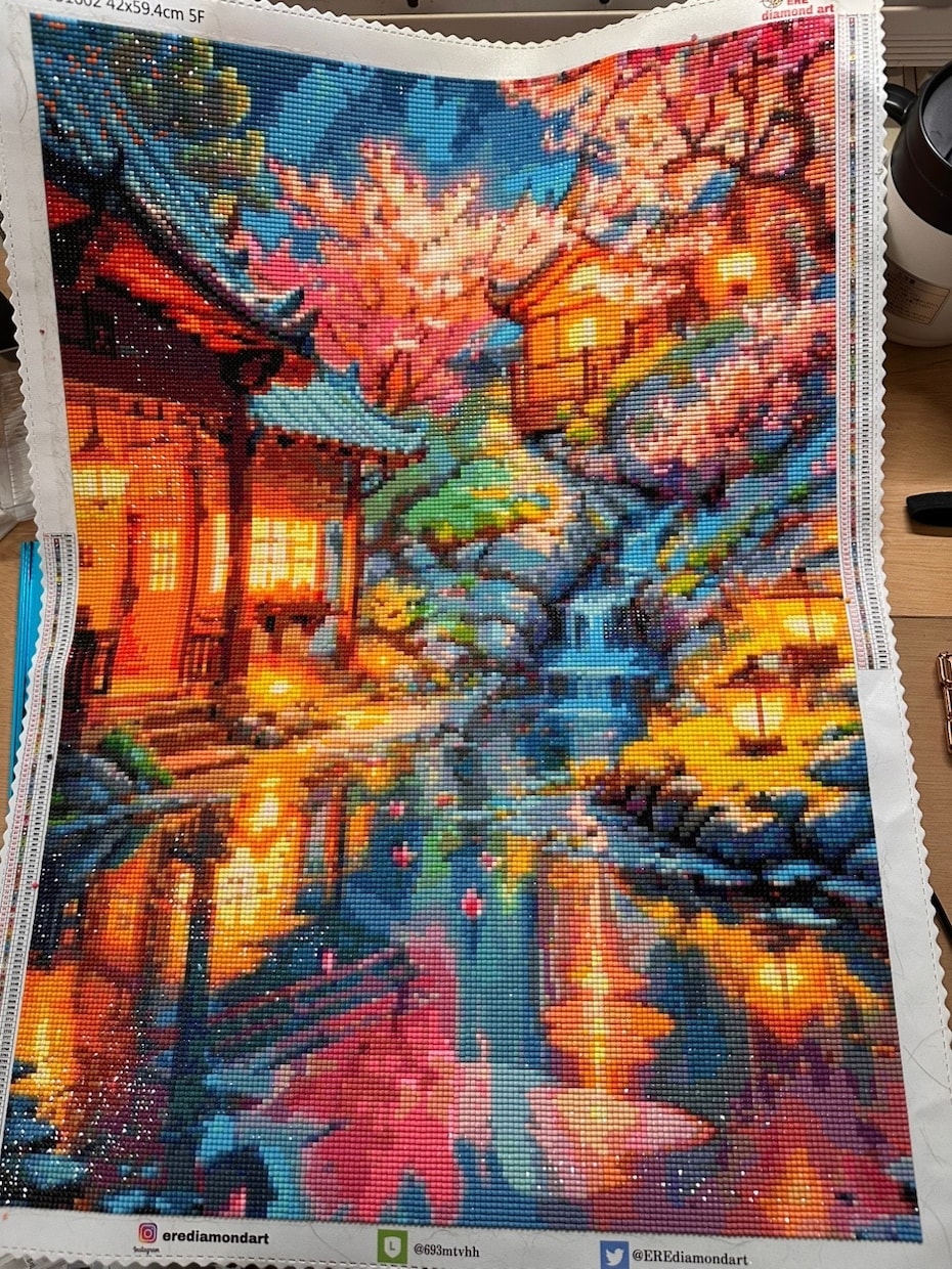 オリジナルダイヤモンドアート作成代行しております お好きな写真からオリジナルダイヤモンドアートをお作りします イメージ2