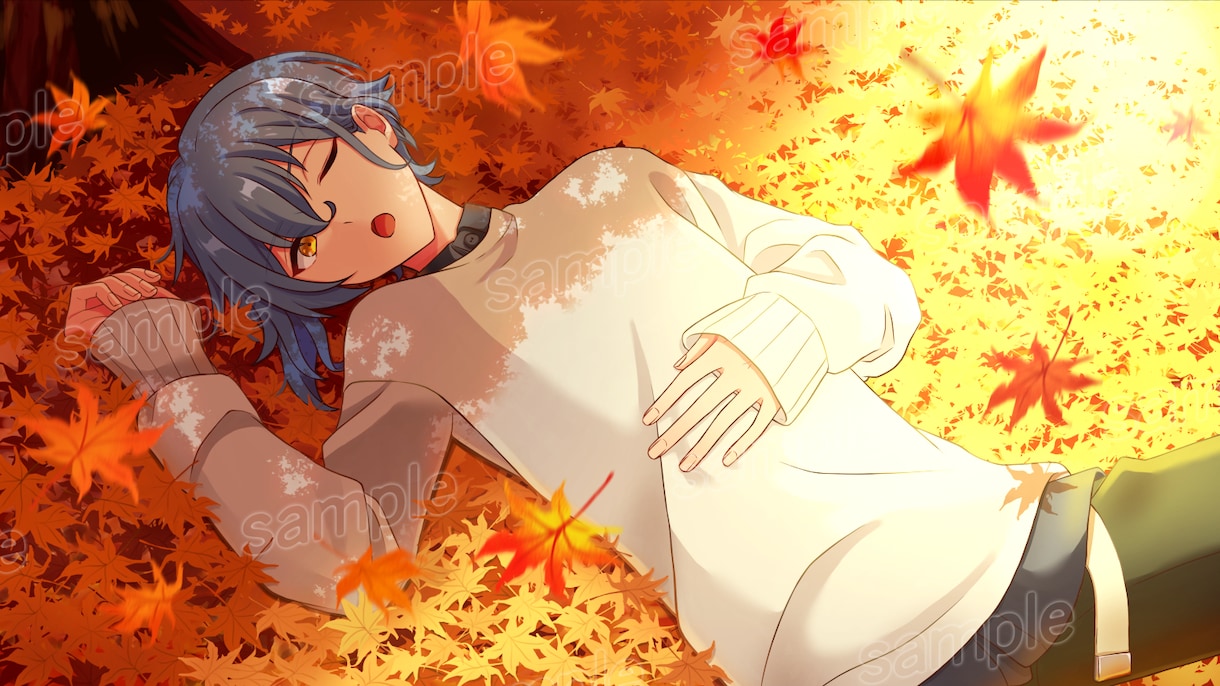 アイドル育成ゲーム風のイラスト描きます ストレスが溜まる毎日をときめきで癒しませんか？ イメージ2