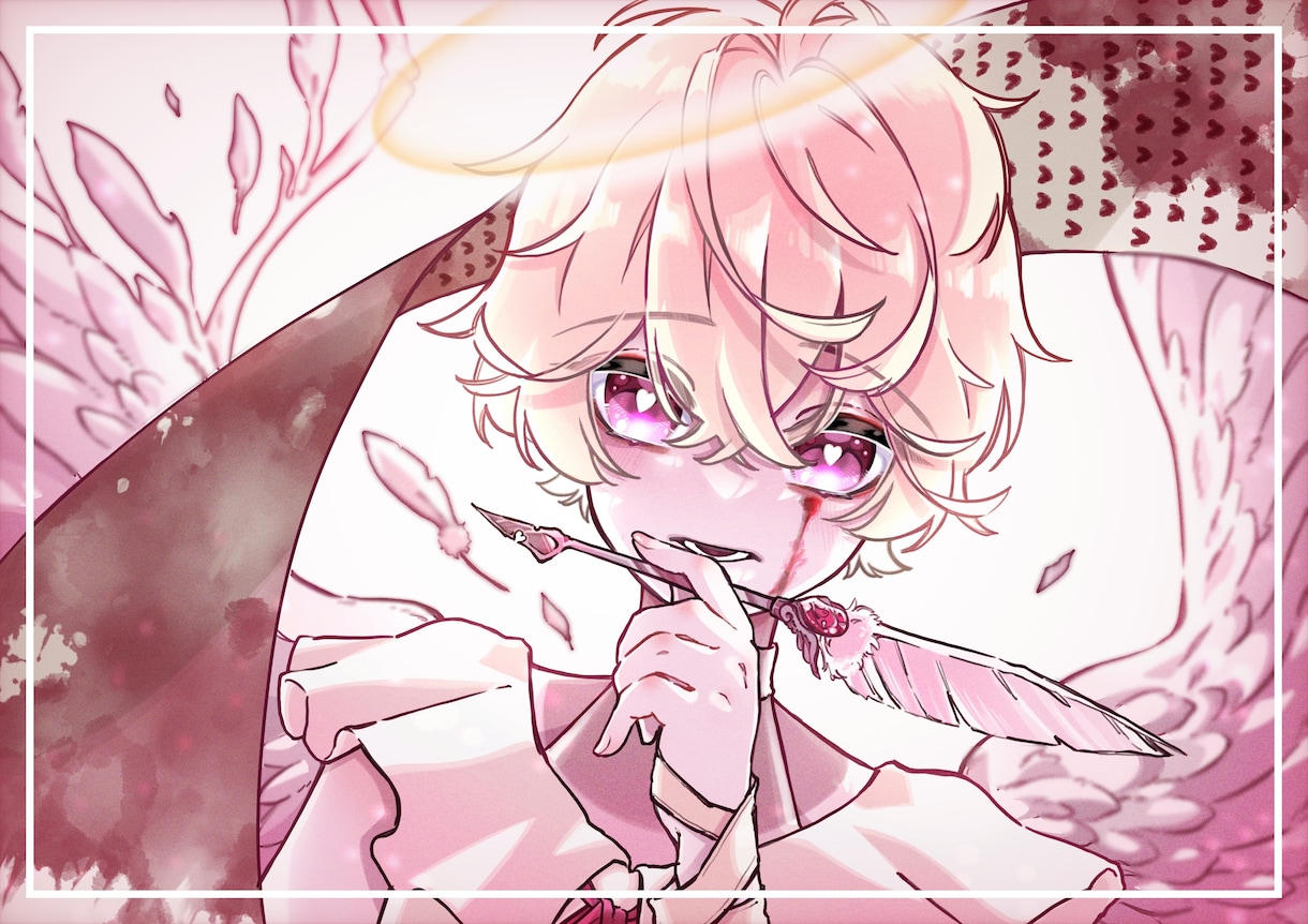 活動者さん向けのイラスト制作します キャラクターデザインや1枚絵制作など承ります イメージ2
