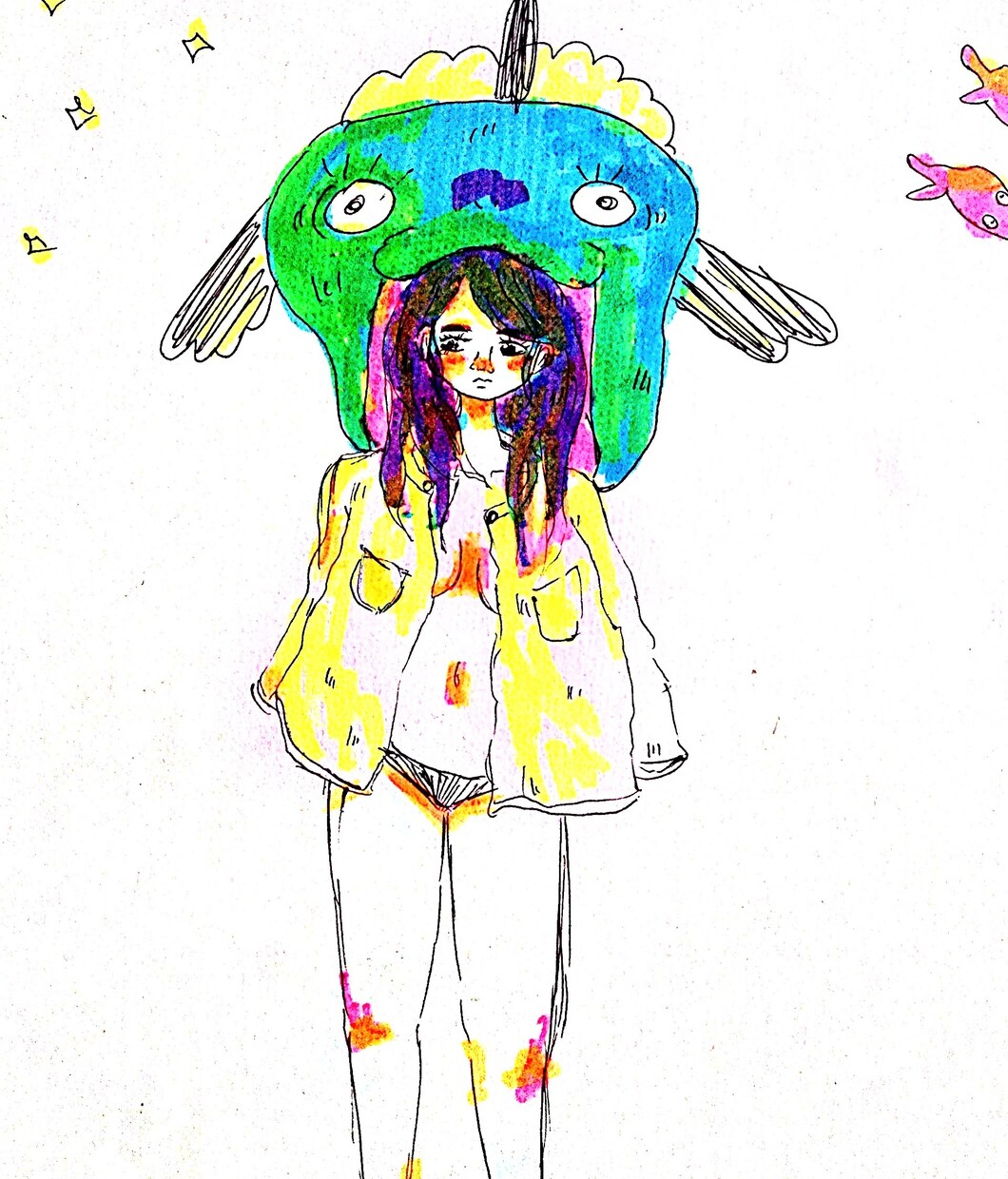 絵を描きます ■挿絵■チラシ漫画■アイコン描きます ☆ゆるいイラストです☆ イメージ5