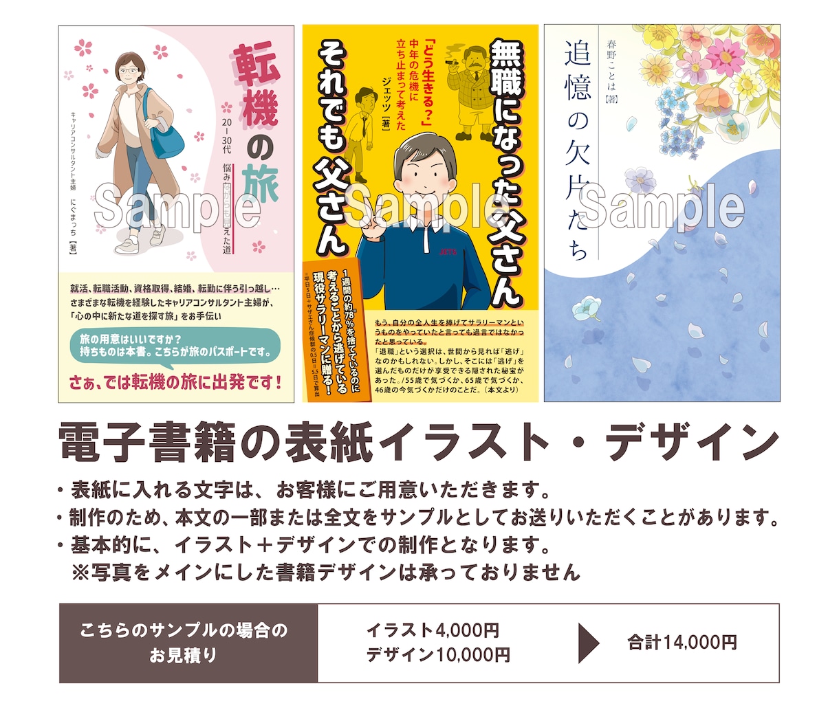 イラスト全般お描きします 【アイコン〜印刷物まで】ご要望に寄り添うイラスト制作 イメージ4