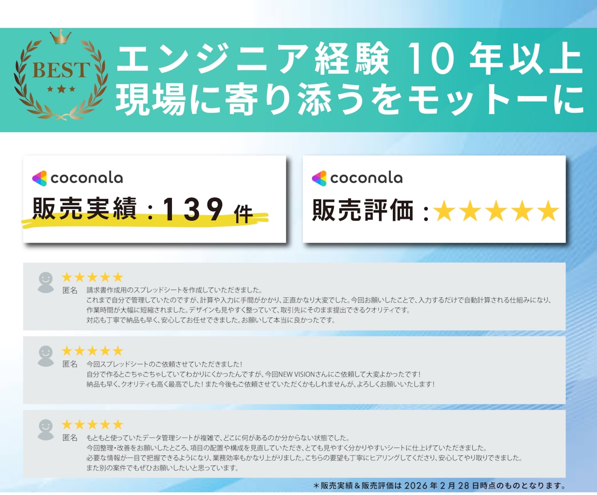スプレッドシートやExcel作業を自動化させます ミスと手間を大幅削減！面倒な単純作業はボタン一つで効率化！ イメージ5