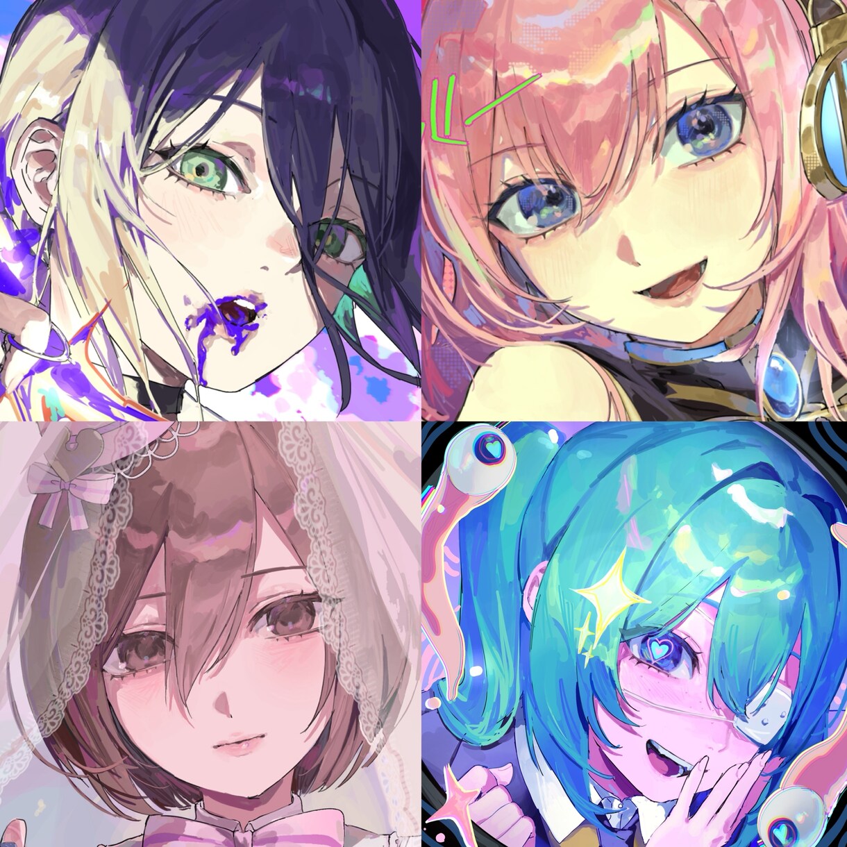 キャラクター･似顔絵アイコンを描きます 自分だけのSNSアイコンがほしい方へ イメージ1