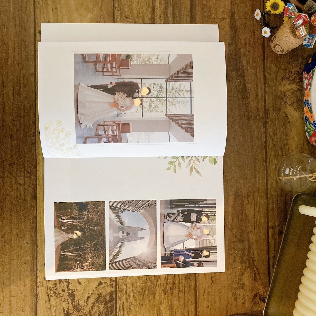 あなたの【結婚・記念日】に思い出アルバムを作ります エピソード付きで、写真だけでない手作りの特別なアルバムを イメージ8
