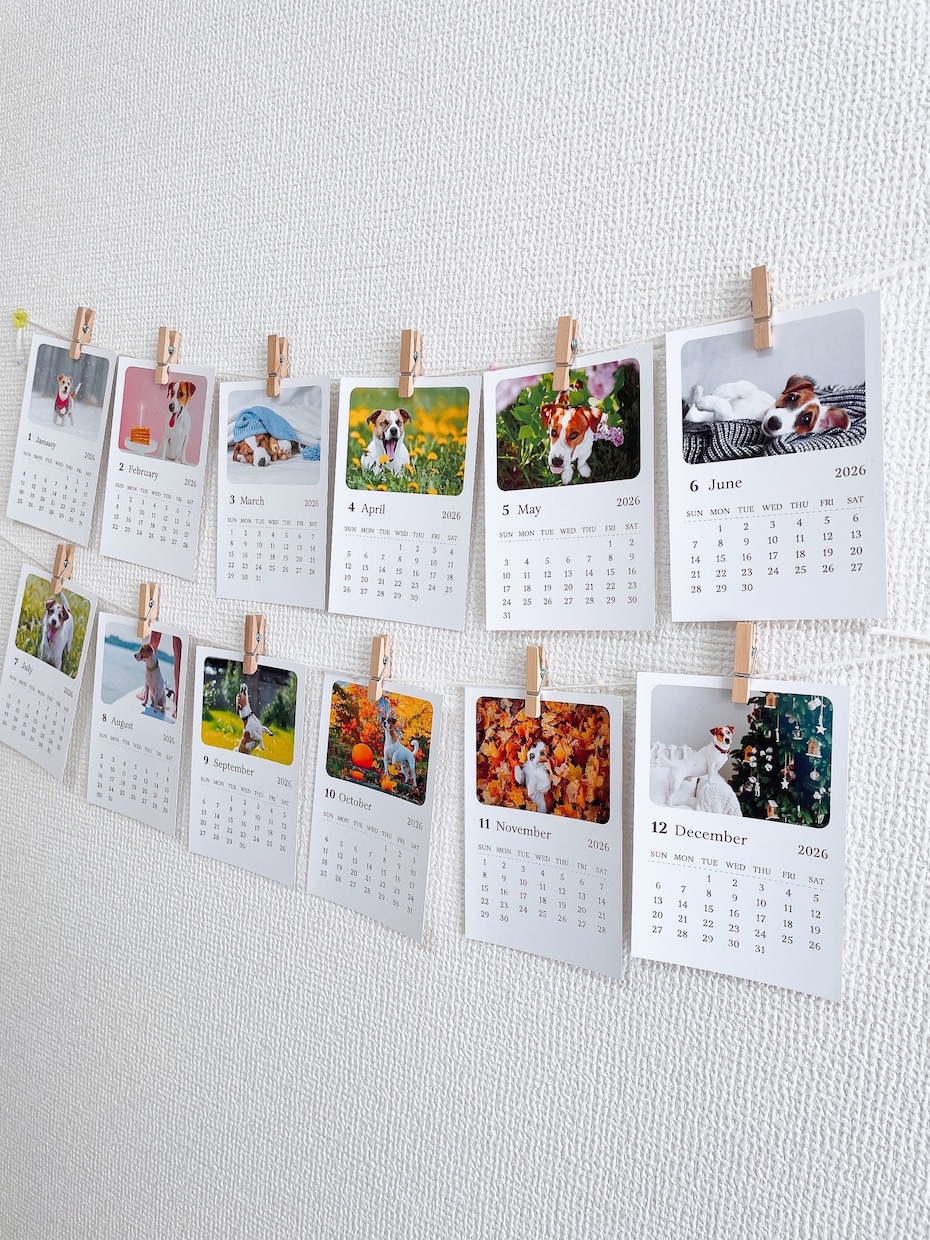 うちの子カレンダーお作りします My fam calendar／うちの子カレンダー イメージ5
