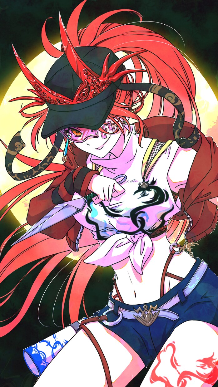 和風・物語性のある立ち絵を制作します 和風・物語性のある立ち絵を制作します イメージ7